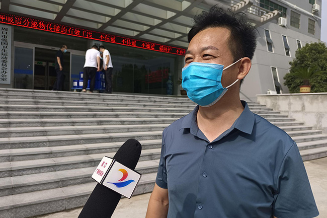 爱心企业捐赠消毒物资助力河南周口疫情防控